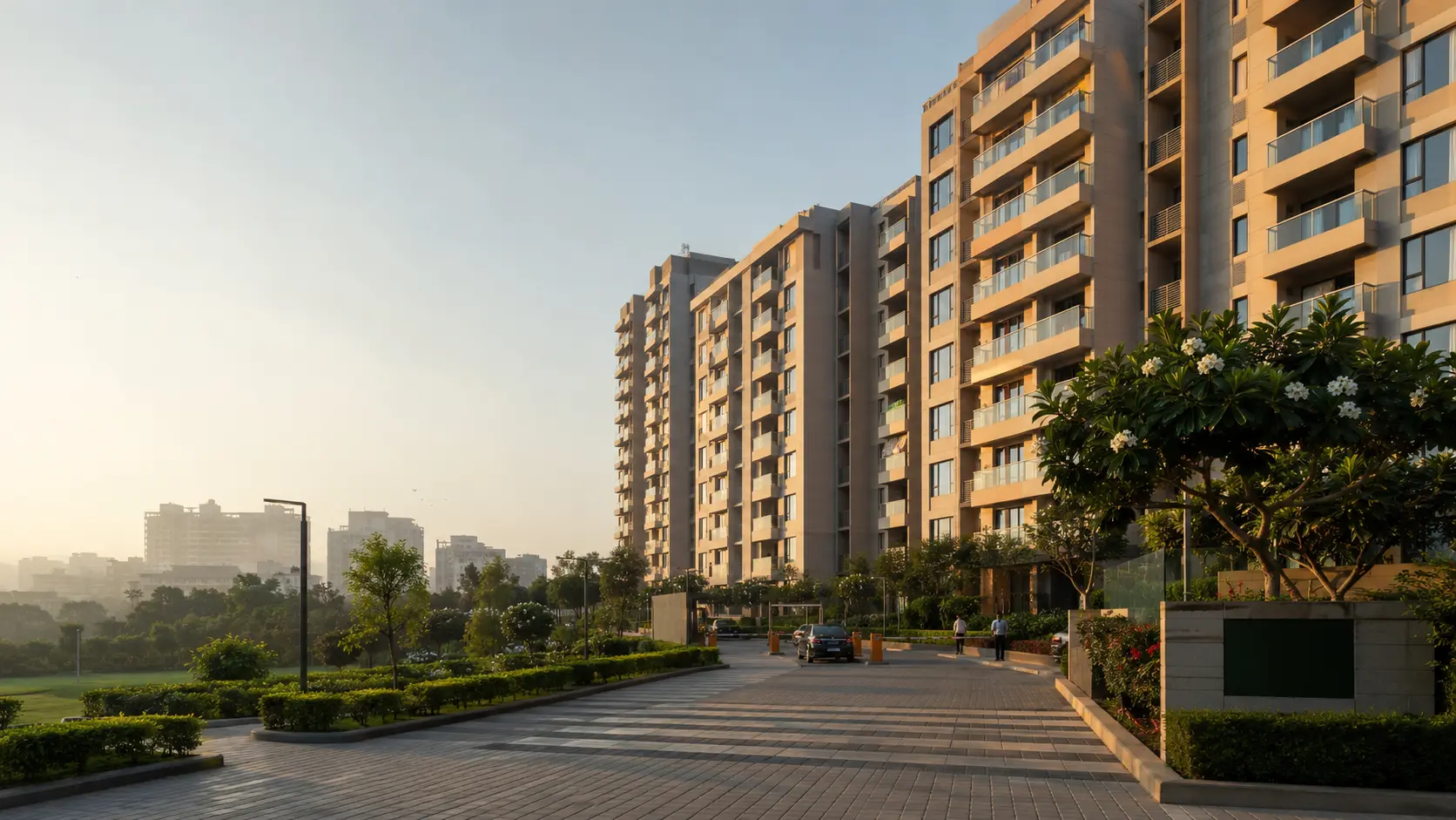 Modern residential property development in Indore